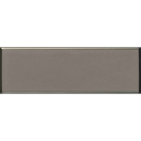 MSI Champagne Bevel Subway SAMPLE Textured Wall Glass Tile ZOR-MD-T-0112-SAM
